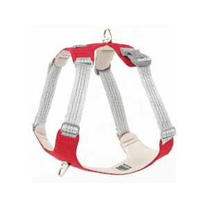 Size Dog Harness with Reflective Oxford Material and 2 Leash Clips for Walking Training