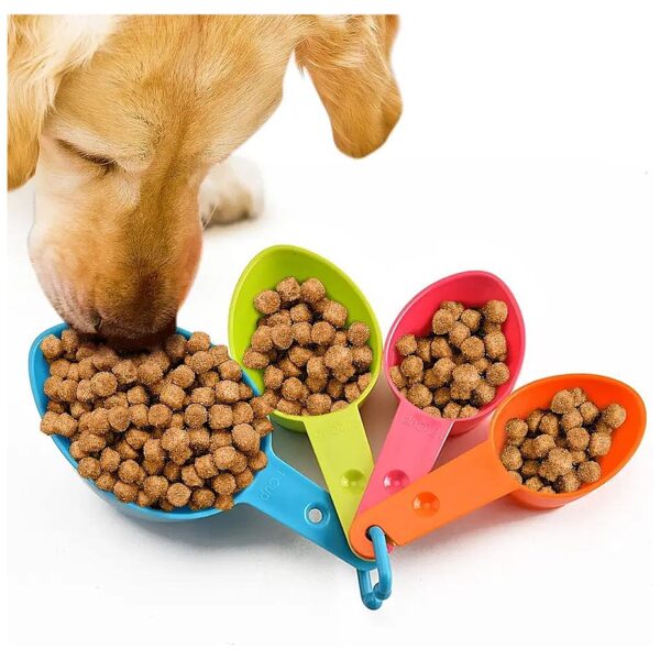 Size Pet Food Measuring Cups for Feeding Various Pets