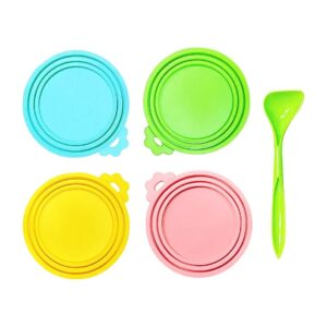 Size Silicone Can Lids, Food Grade, BPA Free, Dishwasher Safe, Perfect for Pet Food