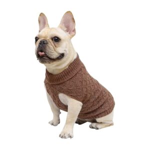 Sized Dogs and Cats, Soft and Warm Acrylic Knitted Sweaters with Stretchable Fabric