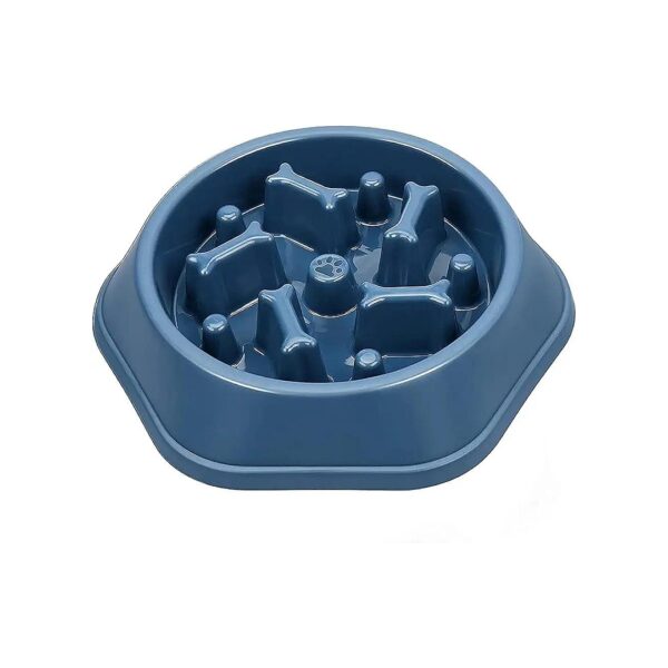 Skid Slow Feeder Pet Bowls for Medium and Small Dogs and Cats