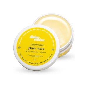 Skin Soothing Paw Cream for Dogs with Dry Rough Paws and Cracked Paw Protection