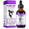 Sleep Aid for Dogs with Melatonin for Anxiety Relief and Natural Sleep Patterns