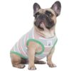 Slim Cut Dog T Shirts Tank Top for Short Wide Dogs Cute and Comfy Outfit