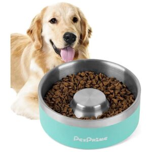 Slip Base, 30 Ounces Capacity, Suitable for Small to Large Breed Dogs, Healthy Eating