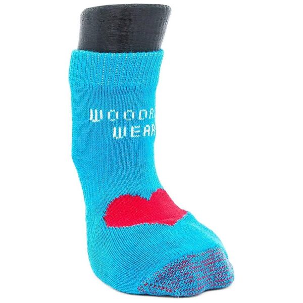 Slip, Breathable Dog Socks with Red Heart for Senior and Disabled Pets