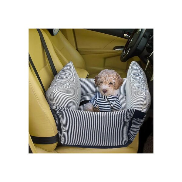 Slip Dog Car Seat Carrier with Built-in Leash and Soft Cushioning