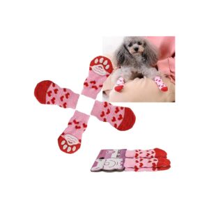 Slip Dog Socks with Grippy Paw Protection and 5 Fashionable Designs