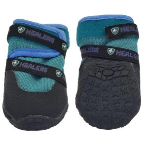 Slip Sole and Reflective Straps for Paw Protection and Traction