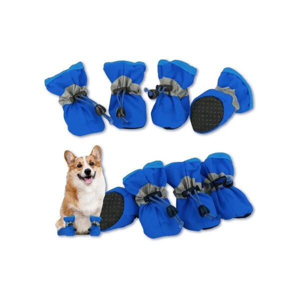 Slip Sole for Small Dogs Blue Blue Size 1