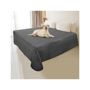 Slip Waterproof Dog Bed Cover for Large Dogs Dark Grey 68x82inch Couch Protector Sofa Bed