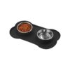 Slip and Non-Skid Pet Bowls for Small Breeds of Dogs and Cats with Durable Construction