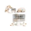 Slow Eating Dog Feeder with Fun Food Leaker and Puzzle Toy