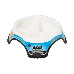 Slow Feed Pet Bowl for Dogs Plastic Nonslip Base Large