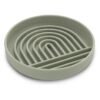 Slow Feeding Bowl with Lick Mat Design for Calming Stress and Anxiety in Dogs