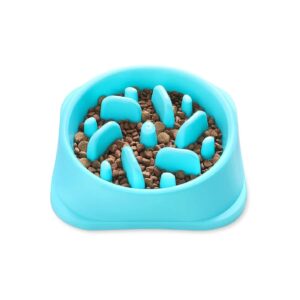 Slow Feeding Dog Bowl with Non-Slip Pads for Preventing Food Scattering and Messy Eats