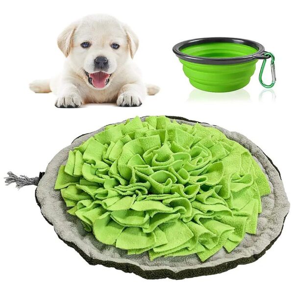 Slow Feeding Snuffle Mat for Small Animals Cats Dogs Rabbits Pigs Hidden Food Puzzle Toy