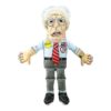 Small 12'' Dog Toy with Squeaker and Unique Political Parody Illustration