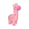 Small 5 Inch Latex Squeaker Giraffe Dog Toy in Assorted Color Options