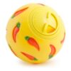 Small Animal Treat Ball with Interchangeable Compartments for Customizable Healthy Treats