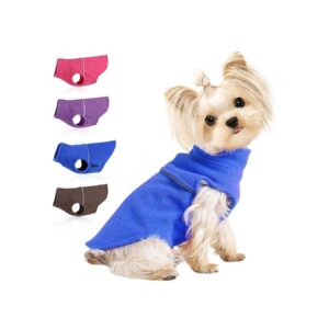 Small Animal Winter Coats for Cats, Dogs, and More - Soft and Comfortable Fleece Outfits