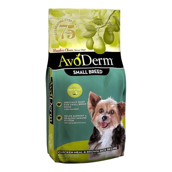 Small Breed Dog Food with Brown Rice and Chicken Meal Formula