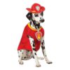 Small Breed Dog Pilot Marshall Costume with Fire Helmet and Backpack