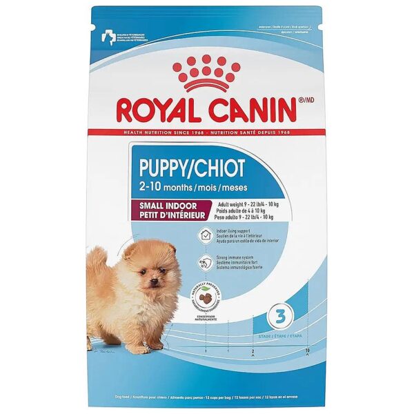 Small Breed Puppy Dry Dog Food with Specific Fiber Blend