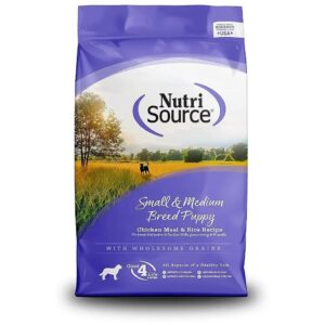 Small Breed Puppy Food with Chicken and Rice Formula, 5 Pounds