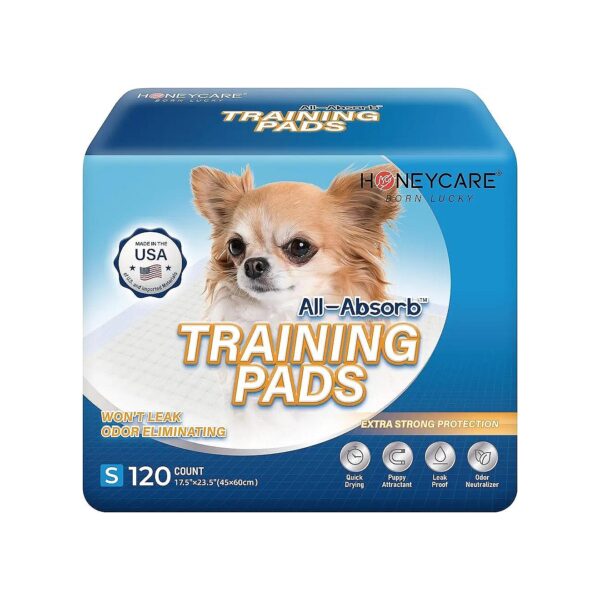 Small Breed Puppy Training Pads with 5-Layer Construction