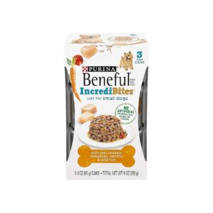 Small Breed Wet Food for Adult Dogs with Chicken and Real Grains