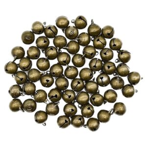 Small Bronze Jingle Bell for DIY Door Decor and Wedding Decorations