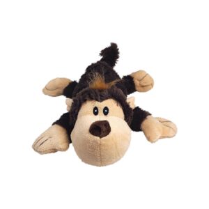 Small Cozie Plush Monkey Squeaker Toy for Small Breed Dog Play