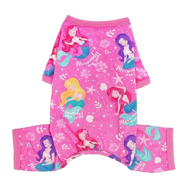 Small Cute Dog Clothes Puppy Pajamas with Pullover Design for Easy Wear