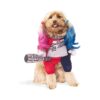 Small DC Comics Licensed Harley Quinn Dog Suit for Halloween