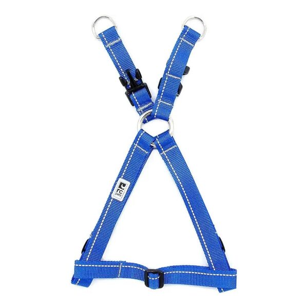 Small Dog Accessories Royal Blue Nylon Step In Harness