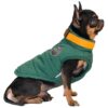 Small Dog Adjustable Neck Padded Winter Coat Cozy Vest for Small Breeds