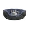 Small Dog Bed for Small Breeds and Indoor Cats with Raised Sides for Comfort