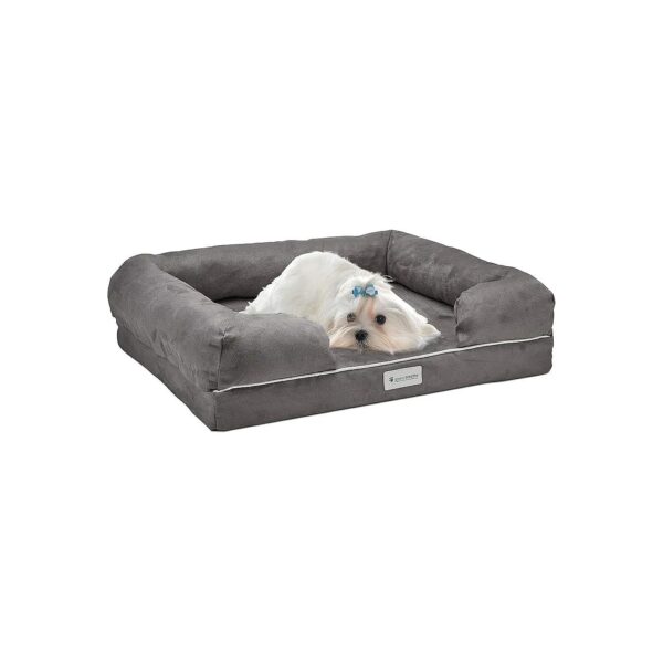 Small Dog Bed with Chew Resistant and Water Resistant Design for Long-Lasting Comfort