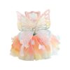 Small Dog Butterfly Costume Pet Girl Cute Summer Outfit Skirt