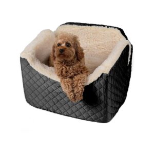 Small Dog Car Seat for Back Seat or Front Seat Use, Compact and Lightweight