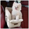 Small Dog Cat Booster Seat Fixed Velcro Straps for Dogs Cats Pets Up to 22lbs