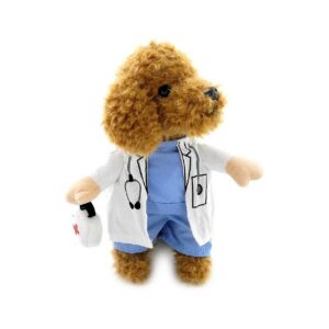 Small Dog Cat Doctor Halloween Costume Fancy Dress Chihuahua Clothes