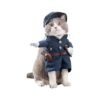 Small Dog Cat Policeman Costume for Christmas and Halloween Funny Pet Halloween Cosplay