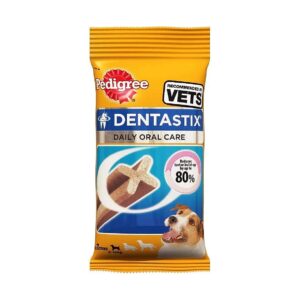 Small Dog Dental Care with X Shaped Tartar Reducing Sticks 10 Pack