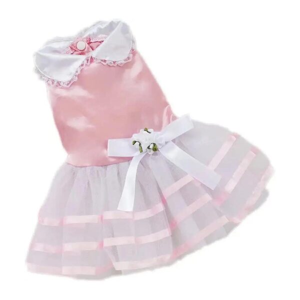 Small Dog Girl Dog Dress with Sweet and Adorable Design