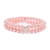 Small Dog Girl Puppy Fancy Princess Pearl Collar with Crystal Charm