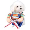 Small Dog Halloween and Christmas Costume, Soft and Comfortable Materials