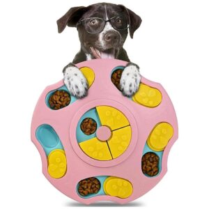 Small Dog IQ Training Toy with Puzzle Pieces for Mentally Stimulating Fun