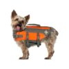 Small Dog Life Jacket with Reflective Accents, Comfortable Design for Small Breeds